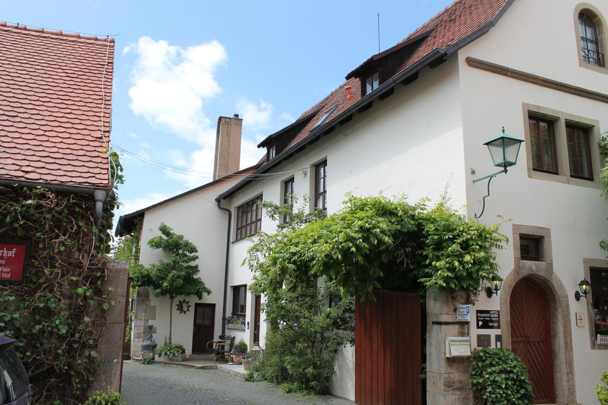 Kreuzerhof Hotel Garni Rothenburg ob der Tauber Ngoại thất bức ảnh